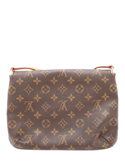 Pre-loved Louis Vuitton Vintage 2000 Monogram Musette Tango Bag, Brown - view 2, Brown