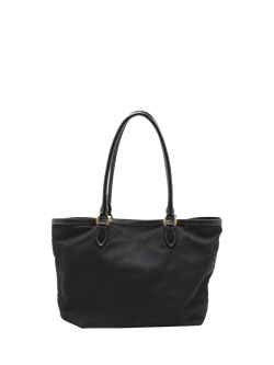 Pre-loved Prada Small Nylon Tote Bag, Black - view 2, Black