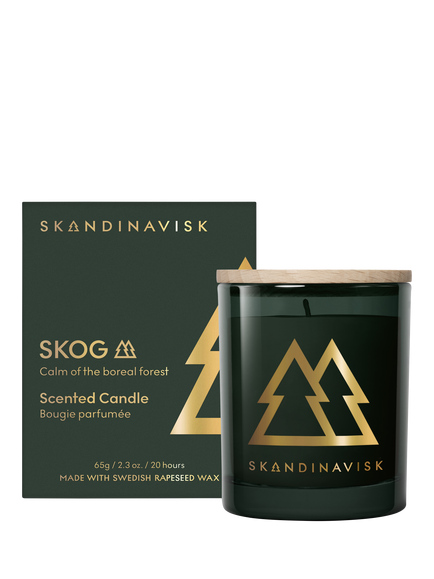 SKANDINAVISK Skog Votive Candle, 65g, Forest Green