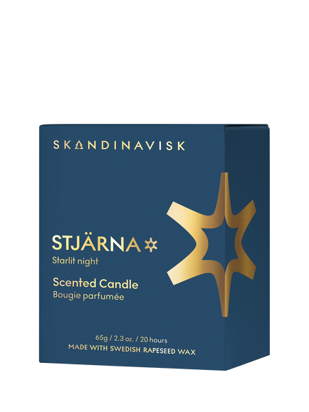 SKANDINAVISK Stjarna Votive Candle, 65g - view 2, Midnight Blue