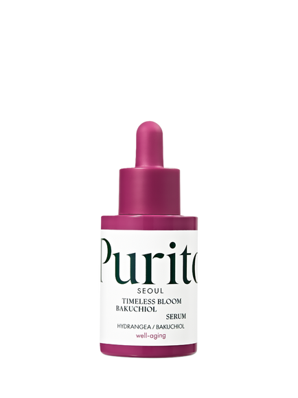 Purito Bakuchiol Timeless Bloom Revitalising Serum, 30ml, Clear
