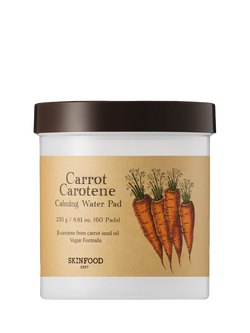 Skinfood Carrot Carotene Calming Water Pad, x 60, Clear