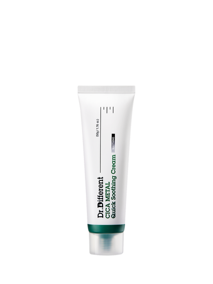 Dr.Different CICA Metal Quick Soothing Cream, 50g, Clear