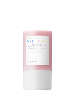 SKIN1004 Madagascar Centella Poremising Quick Clay Stick Mask, 27g, Clear