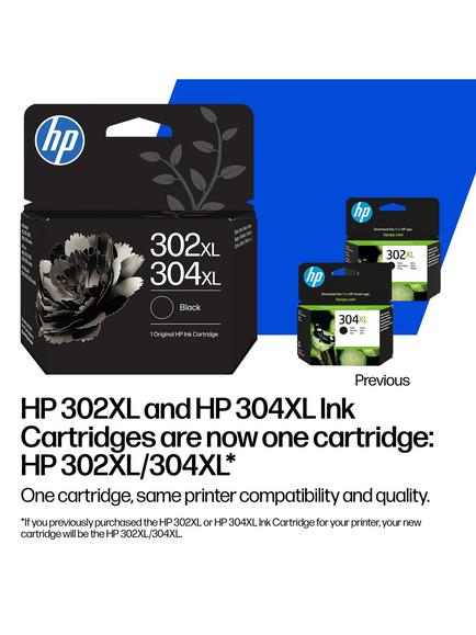 HP 302XL/304XL Black Ink Cartridge - view 2, Black