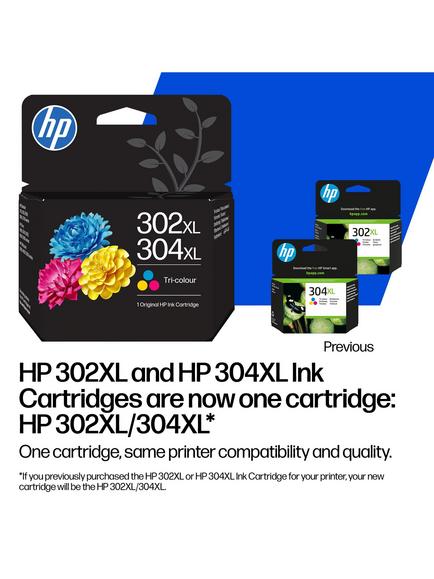 HP 302XL/304XL Tri-Colour Ink Cartridge - view 2, Tri Colour