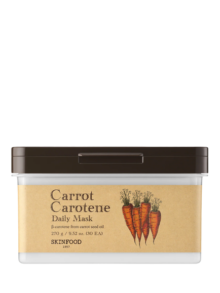 Skinfood Carrot Carotene Daily Mask, x 30, Clear