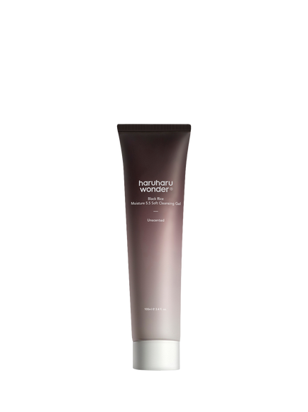 haruharu wonder Black Rice Moisture 5.5 Soft Cleansing Gel, 100ml, Clear