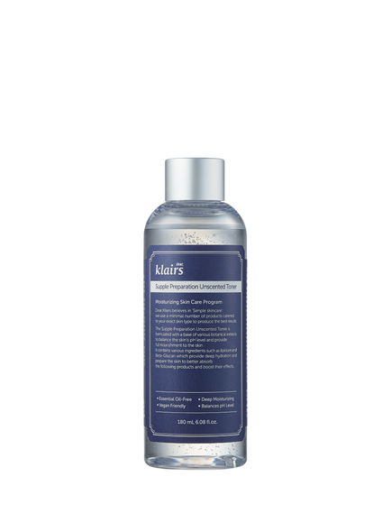Dear, Klairs Supple Preparation Unscented Toner, 180ml, Clear
