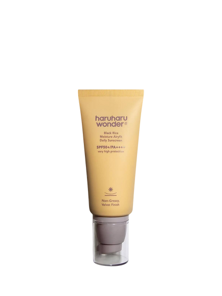 haruharu wonder Black Rice Moisture Airyfit Daily Sunscreen SPF 50+, 50ml, Clear