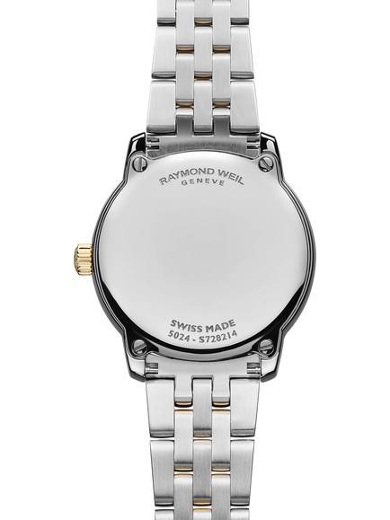 Raymond Weil Women's Toccata Mother of Pearl Bracelet Strap Watch, White/Multi - view 2, White/Multi