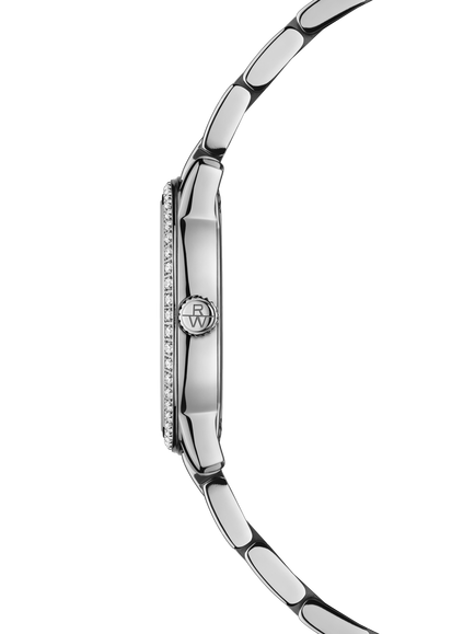 Raymond Weil Women's Toccata Mother of Pearl Bracelet Strap Watch, White/Silver - view 2, White/Silver
