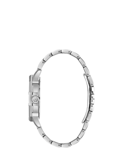 Bulova 96C134 Men's Crystal Collection Octava Bracelet Strap Watch, Silver - view 2, Silver