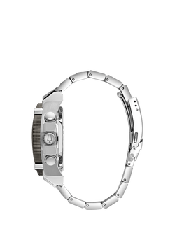 Bulova 98B316 Men's Chronograph Bracelet Strap Watch, Black - view 2, Black