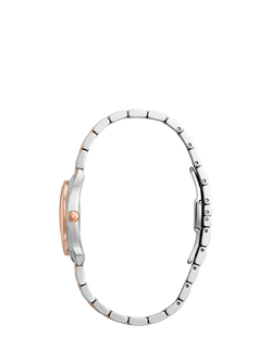 Bulova 98R230 Women's Classic Round Bracelet Strap Watch, Brown - view 2, Brown