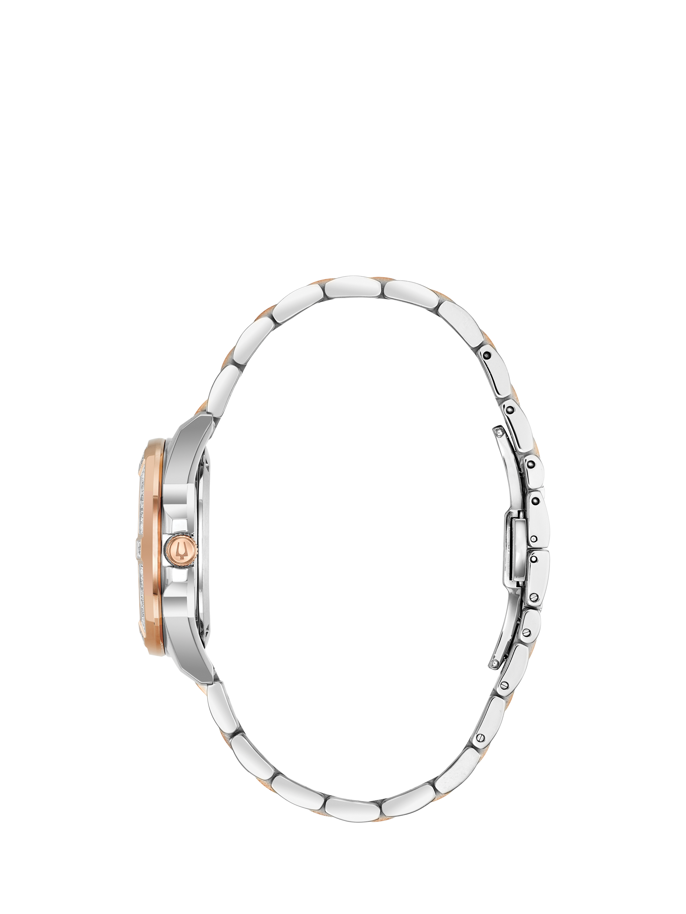 Bulova 98R234 Women's Marine Star Round Bracelet Strap Watch, Mother Of ...