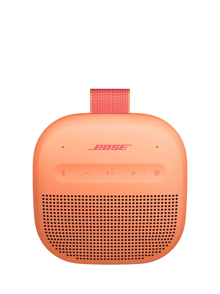 Bose SoundLink Micro (2nd Gen) Water-resistant Portable Bluetooth Speaker with Built-in Speakerphone, Limited Edition, Sunset Peach, Sunset Peach