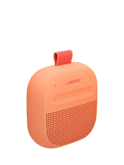 Bose SoundLink Micro (2nd Gen) Water-resistant Portable Bluetooth Speaker with Built-in Speakerphone, Limited Edition, Sunset Peach - view 2, Sunset Peach