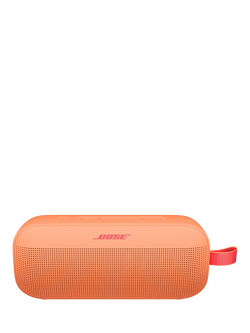 Bose SoundLink Flex (2nd Gen) Water-resistant Portable Bluetooth Speaker with Built-in Speakerphone, Limited Edition, Sunset Peach, Sunset Peach