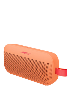 Bose SoundLink Flex (2nd Gen) Water-resistant Portable Bluetooth Speaker with Built-in Speakerphone, Limited Edition, Sunset Peach - view 2, Sunset Peach