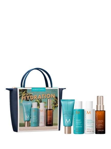 Moroccanoil Hydration Discovery Travel Haircare Gift Set, Clear