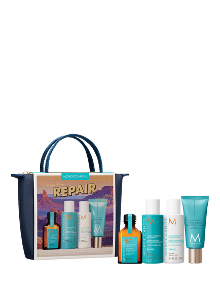 Moroccanoil Moisture Discovery Travel Haircare Gift Set, Clear