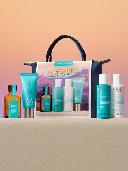 Moroccanoil Moisture Discovery Travel Haircare Gift Set - view 2, Clear