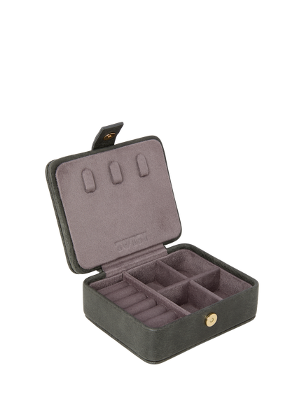 TUTTI Ashen Mini Jewellery Box, Dark Blue/Grey, Dark Blue/Grey
