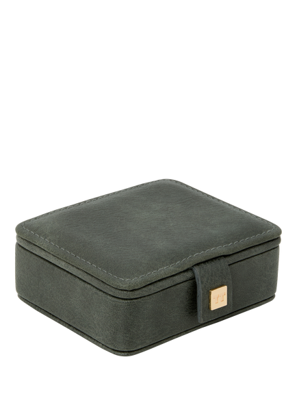 TUTTI Ashen Mini Jewellery Box, Dark Blue/Grey - view 2, Dark Blue/Grey