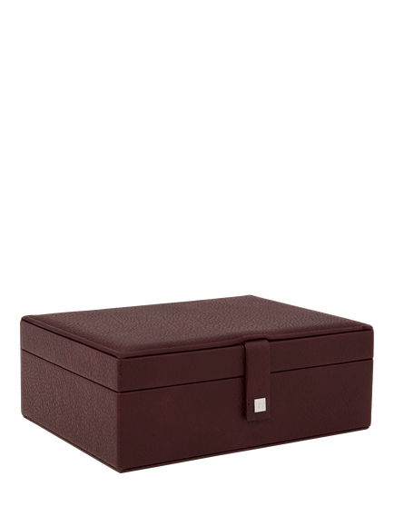 TUTTI Serenity Jewellery Box, Burgundy, Burgundy