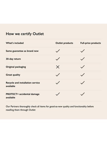 Hypnos OUTLET Luxury Ortho Support No. 2 Pocket Spring Mattress, Firm Tension, Double, Like New - view 2, White