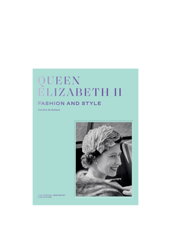 Royal Collection Caroline de Guitaut Queen Elizabeth II: Fashion and Style Hardback Book, Multi
