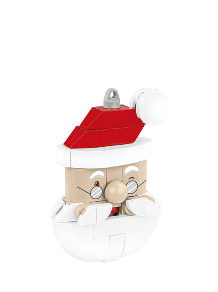COBI Santa Claus Christmas Decoration, Multi