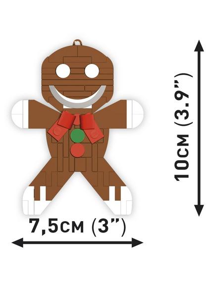 COBI Gingerbread Man Christmas Decoration - view 2, Multi