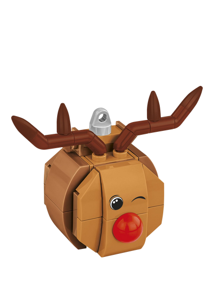 COBI Reindeer Christmas Decoration, Multi