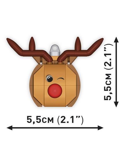COBI Reindeer Christmas Decoration - view 2, Multi
