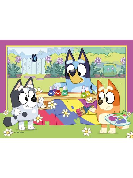 Bluey Ravensburger 4 in a Box Jigsaw Puzzle - view 2, Multi