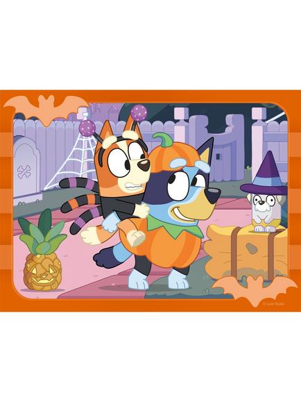 Bluey Halloween 4 in a Box Jigsaw Puzzle - view 2, Multi
