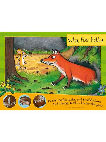 Julia Donaldson Gruffalo Ravensburger 4 in a Box Jigsaw Puzzle - view 2, Multi