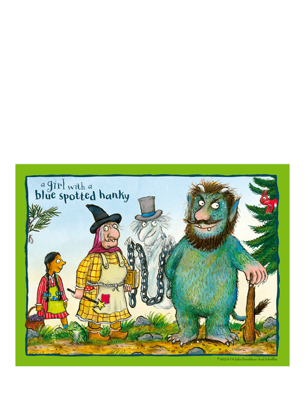 Julia Donaldson The Baddies 4-in-a-Box Progressive Puzzle Set - view 2, Multi
