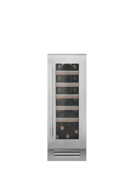 Caple WI3150 Integrated Wine Cooler, Stainless Steel, Stainless Steel