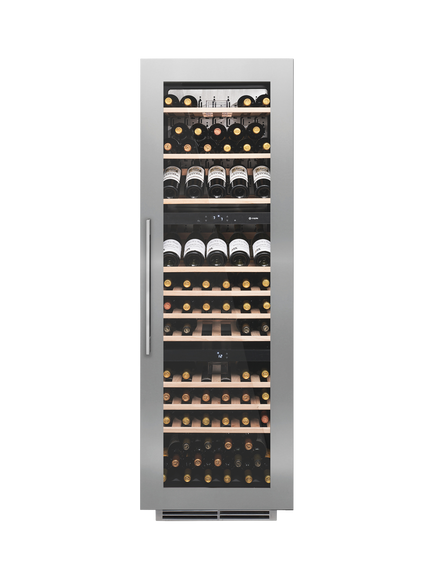 Caple WC1792 Integrated Wine Cooler, Stainless Steel, Stainless Steel
