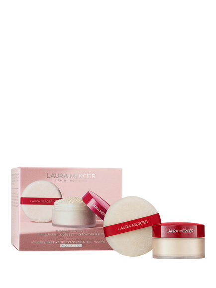 Laura Mercier The Finishing Touch Translucent Loose Setting Powder & Puff, Translucent, Translucent