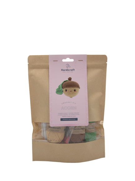 Hardicraft Acorns Crochet Kit, Multi - view 2, Multi