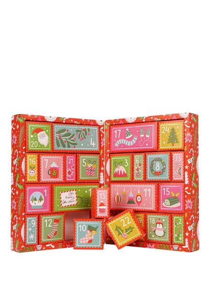 Caterpillar Cross Stitch 2026 Advent Calendar Cross Stitch Kit - view 2, Multi