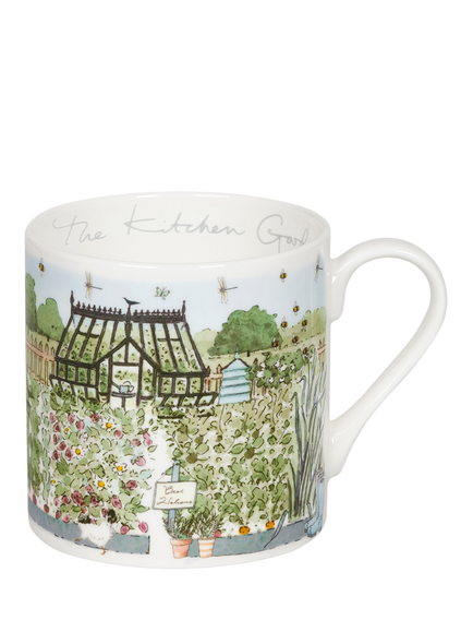 Sophie Allport Kitchen Garden Fine Bone China Mug, 425ml, Multi