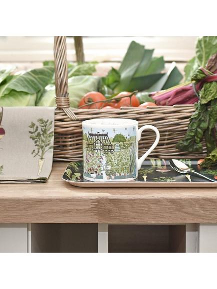 Sophie Allport Kitchen Garden Fine Bone China Mug, 425ml - view 2, Multi