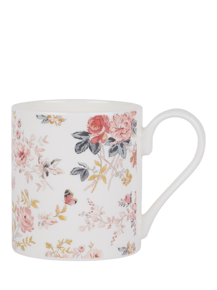 Sophie Allport Vintage Rose Fine Bone China Mug, 275ml, Multi