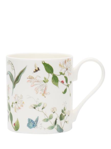 Sophie Allport Wildflower Fine Bone China Mug, 275ml, Multi