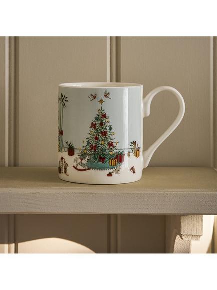 Sophie Allport Cosy Christmas Fine Bone China Mug, 275ml - view 2, Multi